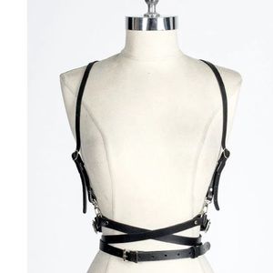 Zana Bayne leather harness